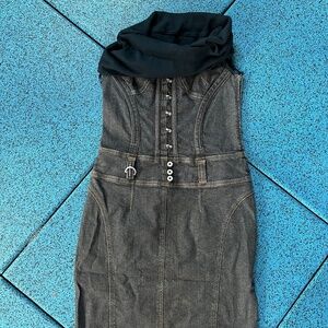 Dolce and Gabbana sexy denim dress size 44 (small size 8 US)